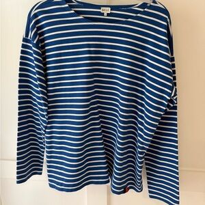 KULE - The Boyfriend blue and white striped